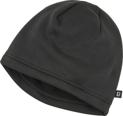 Brandit Herren Mütze Fleece Cap Ice Black