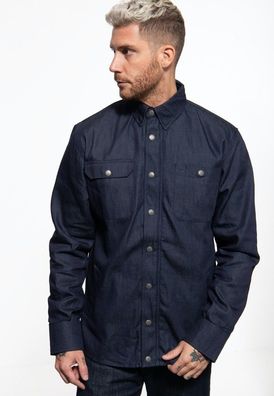 King Kerosin Funktionshemd mit separatem Softshell-Futter KK4210631002 Denim