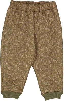 Wheat Kinder Thermo-Hose Thermo Pants Alex Crisp Flowers