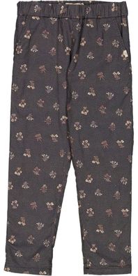 Wheat Kinder gefütterte Hose Trousers Carla Black Flowers