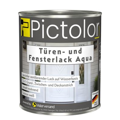 Pictolor® Türen- und Fensterlack Aqua