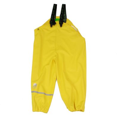 Celavi Kinder Regenhose Rainwear Overall Solid 110-120-130 Mineral Yellow