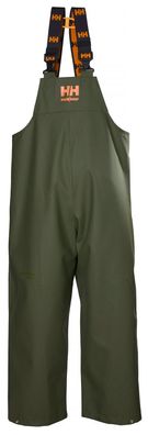 Helly Hansen Latzhose 70583 Storm Fishing Rain Bib 480 Army Green