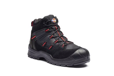 Dickies Schuhe Everyday Sicherheitssiefel S1-P Black/Red