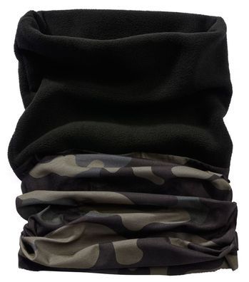 Brandit Multifunktionstuch Fleece Darkcamo