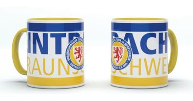 Eintracht Braunschweig Tasse Braunschweig Fussball Gelb