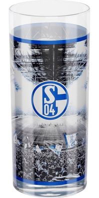 FC Schalke 04 S04 Glas (2er Set) Fußball Blau/Weiß