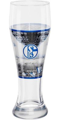 FC Schalke 04 S04 Weizenbierglas (2er Set) Fußball Klar