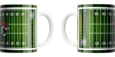 Jacksonville Jaguars Jumbo-Tasse Field American Football NFL Grün-450ml