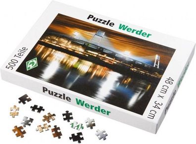 SV Werder Bremen Puzzle Stadion Fußball Multicolor