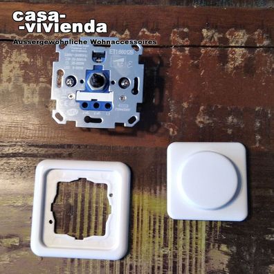 LED-Dimmer 5-100W, Phasenabschnitt "RC" für VEDDER® Regina - Ultraweiß UW / Rein
