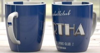 Hertha BSC Tasse Retro 2018 Fussball