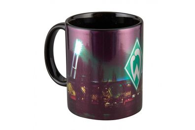 SV Werder Bremen Tasse Weser-Stadion Metallic Fussball