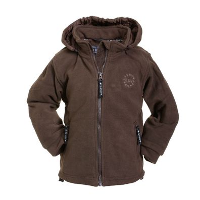 BMS Kinder Windsmoother Kids Kapuzen-Jacke Braun