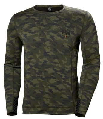 Helly Hansen Longsleeve 75106 Hh Lifa Merino Crewneck 481 Camo