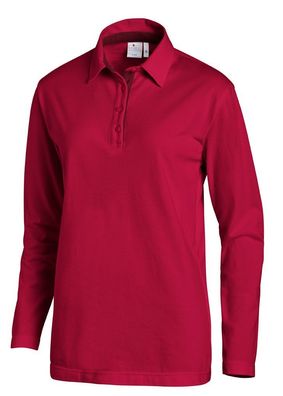 Leiber Polo-Shirt mit Langärmeln 08/2638/6421 Beere/Bordeaux