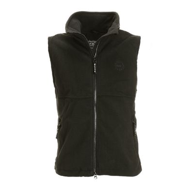 BMS Windsmoother Fleece Weste Schwarz