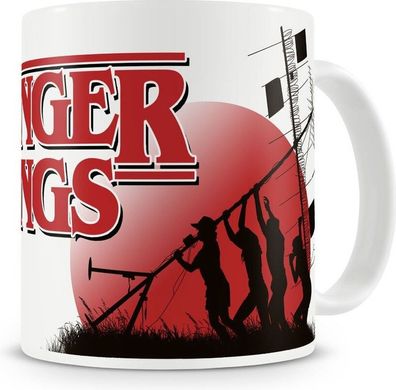 Stranger Things Coffee Mug Kaffeebecher White