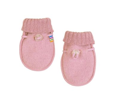 Joha Kinder Baby Handschuhe aus 100% Wolle Old Rose