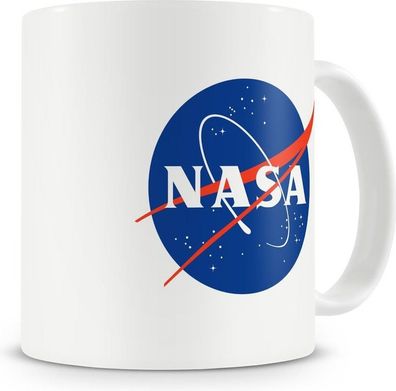 Nasa Logotype Coffee Mug Kaffeebecher White