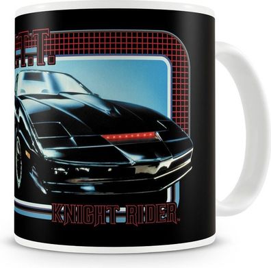 Knight Rider KITT Coffee Mug Kaffeebecher White