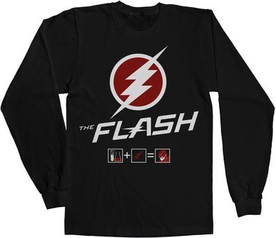 The Flash Riddle Longsleeve Tee Black