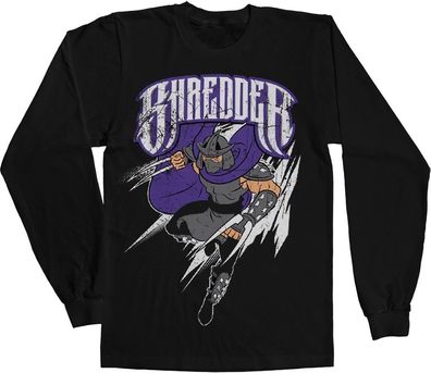 Teenage Mutant Ninja Turtles The Shredder Longsleeve Tee Black