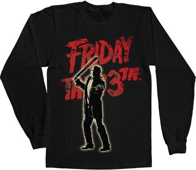 Friday The 13th Jason Voorhees Longsleeve Tee Black