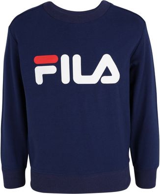 Fila Kinder Unisex Sweater Babina Greda Classic Logo Crew Sweat Medieval Blue