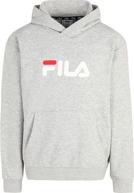 Fila Kinder Sande Classic Logo Hoody Light Grey Melange