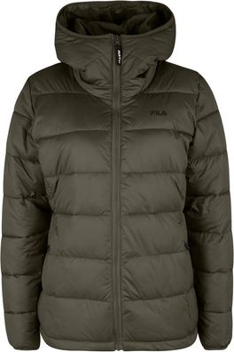 Fila Damen Leicht wattierte Jacke Birkenfeld Puffer Jacket Olive Night