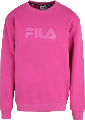 Fila Teens Unisex Sweater Sordal Classic Logo Crew Sweat Purple Orchid