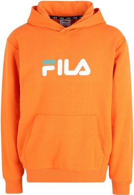 Fila Teens Unisex Kapuzenpullover Sande Classic Logo Hoody Celosia Orange