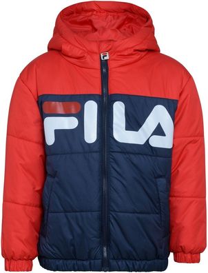 Fila Kinder Unisex Wattierte Jacke Berkenthin Blocked Padded Jacket True Red