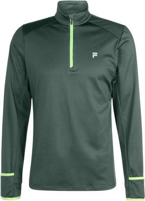 Fila Langarmshirt Reston Running Shirt Dark Forest