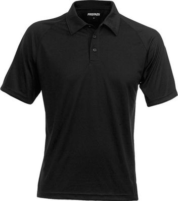 Fristads Acode Coolpass-Funktions-Poloshirt 1716 COL Schwarz