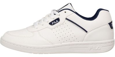 Fila Teens Unisex Tennis Sneaker C. Court Teens White-Medieval Blue