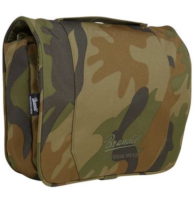 Brandit Tasche Toiletry Bag, large in Woodland