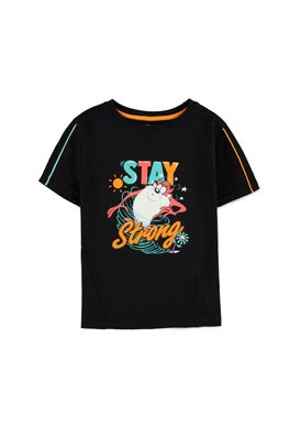 Looney Tunes (Kids) - Girls Short Sleeved T-Shirt Black