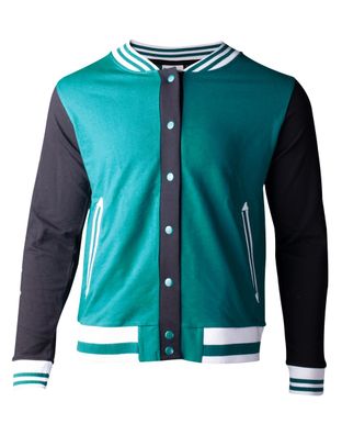 Rick & Morty Space Travel Women's Varsity Jacket Multicolor