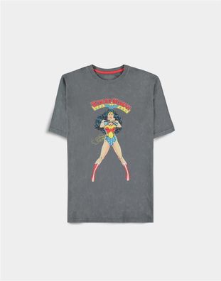 Warner - Wonder Woman - Women's Short Sleeved T-shirt Grey