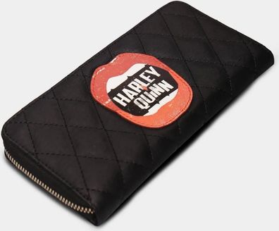 Warner - Suicide Squad 2 - Girls Zip Around Wallet Black