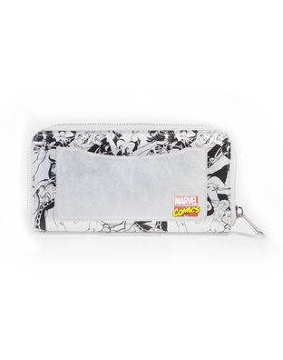 Marvel Comics - Girls Zip Around Wallet Black