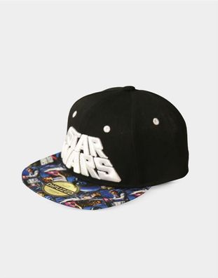 Star Wars - All-Over Print Poster - Snapback Cap Black