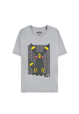 Pokémon - Umbreon - Short Sleeved T-Shirt Grey