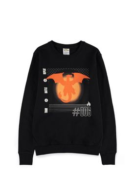 Pokémon - Charizard - Men's Crew Sweater Black