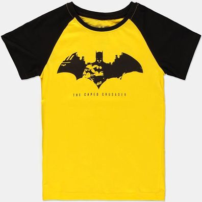 Warner - Batman - Caped Crusader Boys T-shirt Yellow