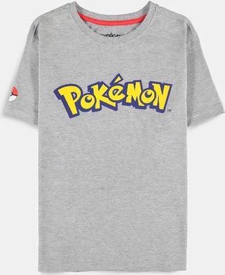 Pokémon - Logo Core - Women's Short Sleeved T-shirt Grey