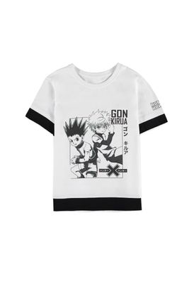 Hunter X Hunter - Kirua - Boys Short Sleeved T-Shirt White