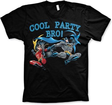 Batman Cool Party Bro! T-Shirt Black